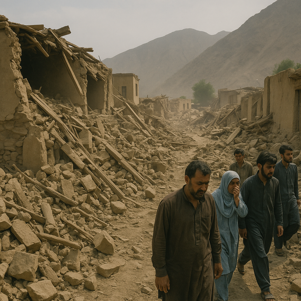 Gempa Dahsyat Guncang Afghanistan, Ratusan Jiwa Melayang