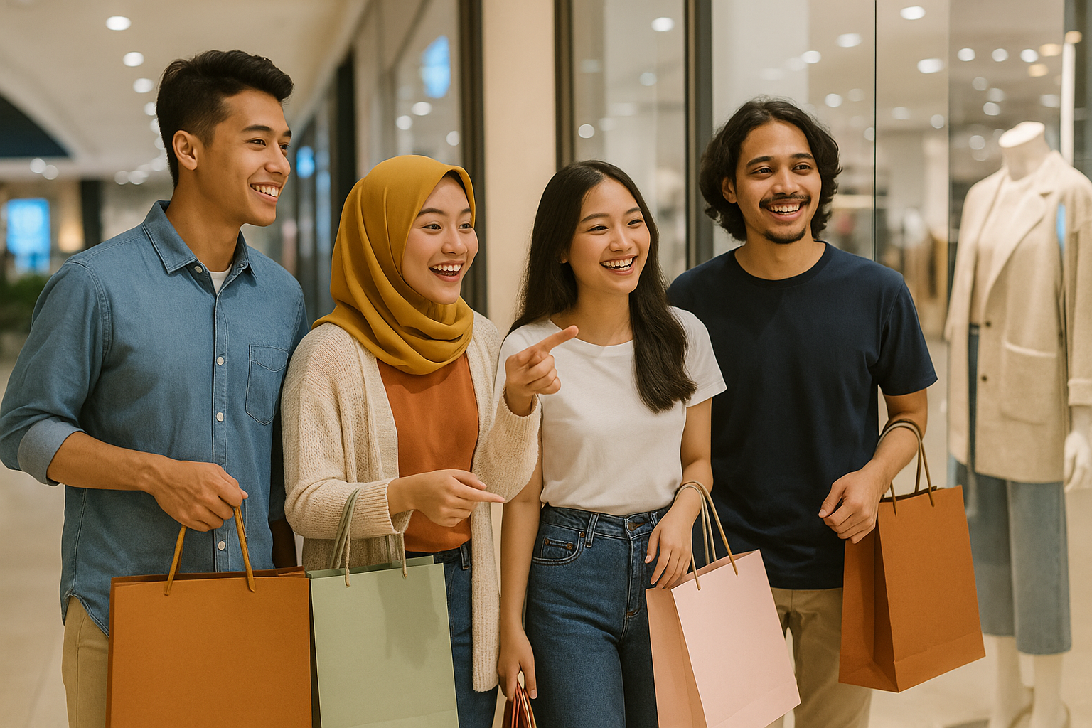 Fenomena ‘Rohana & Rojali’: Gaya Baru Window Shopping yang Jadi Tren di Mal Indonesia
